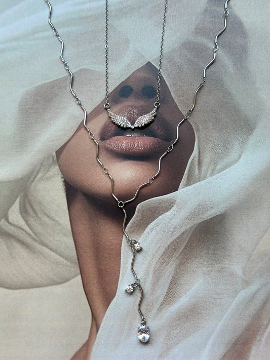 “Crystal Wave” Necklace