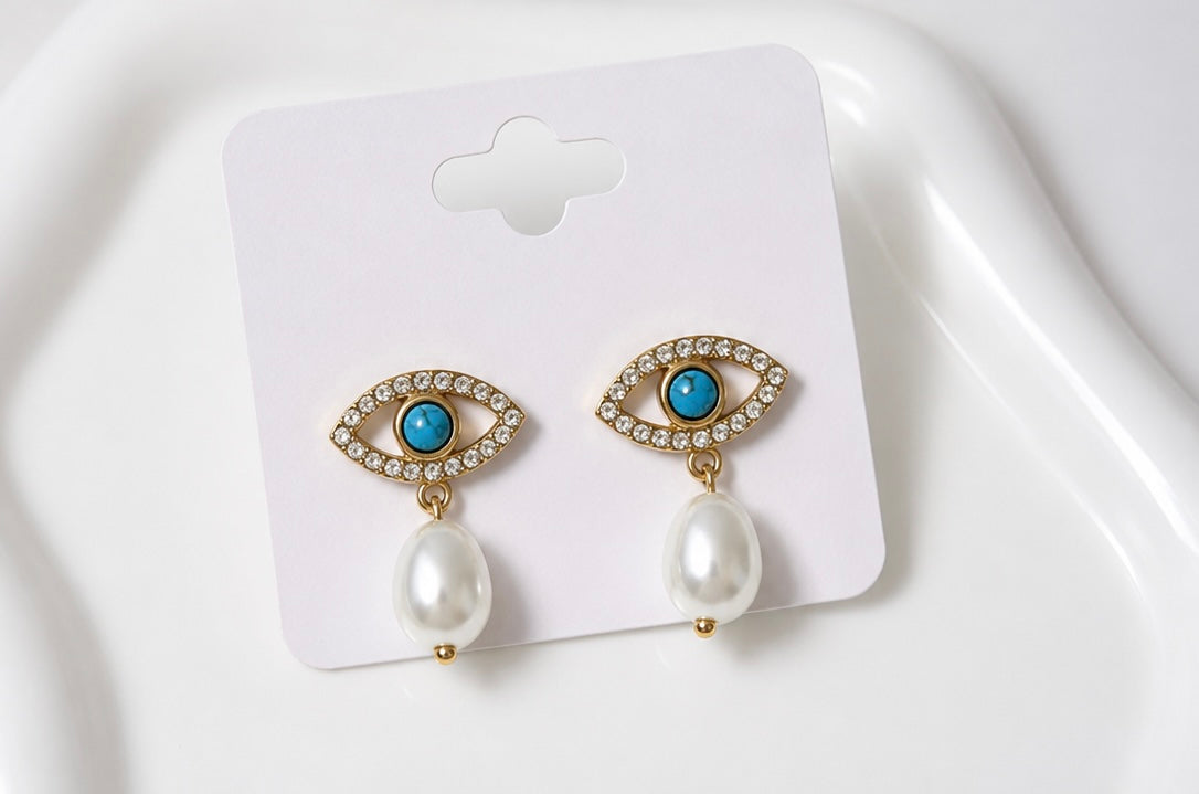 “Greek Eye” Earrings