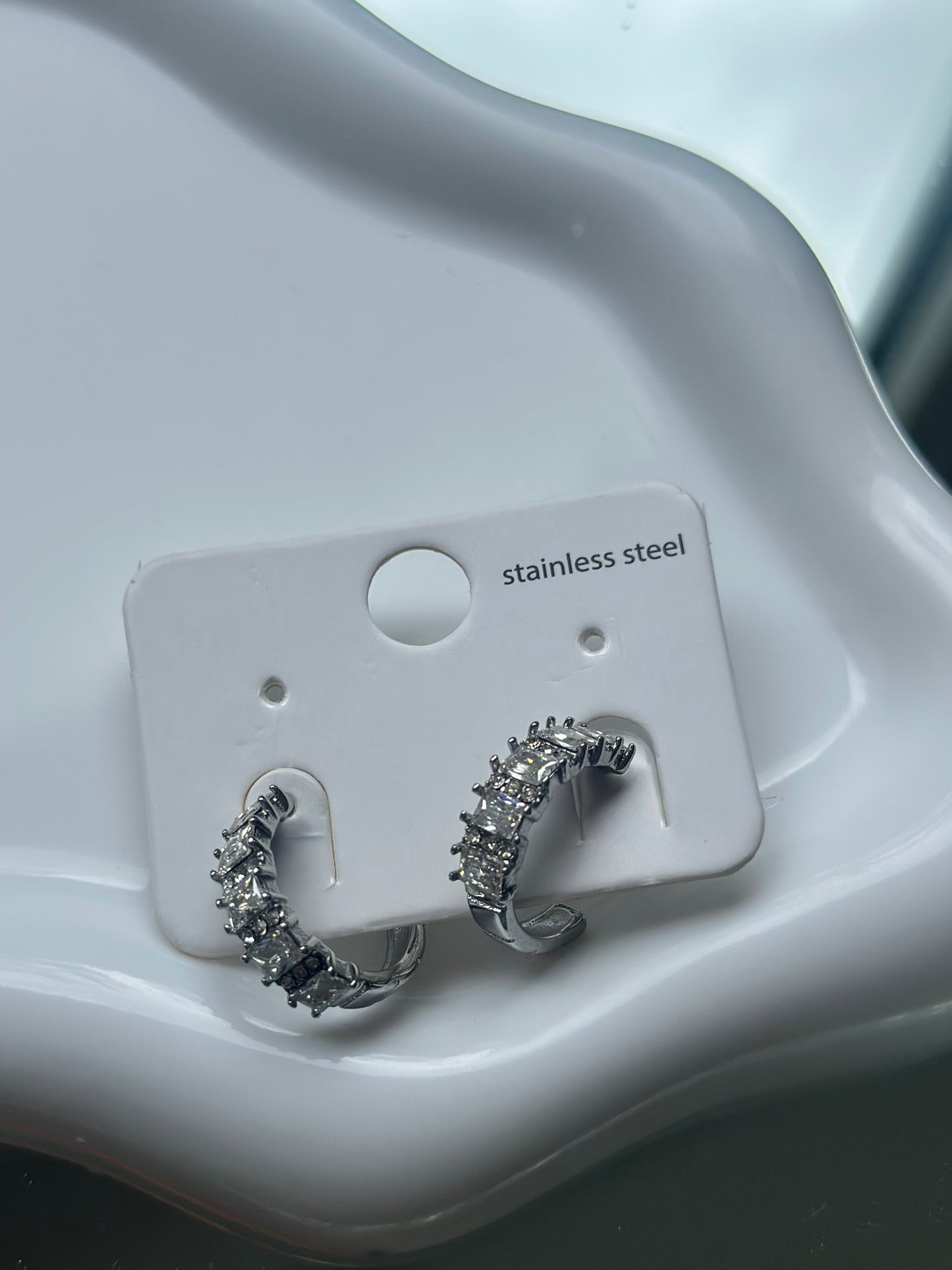''Crystal'' Golden Earrings