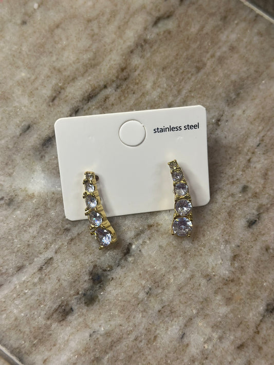 Shimmer Drop Earrings
