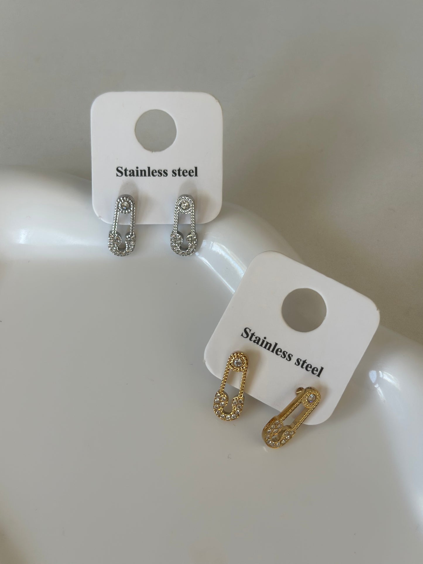 “Pin” Earrings