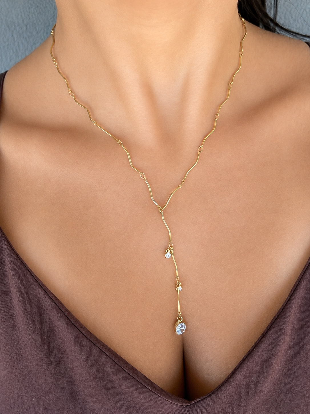 “Crystal Wave” Necklace
