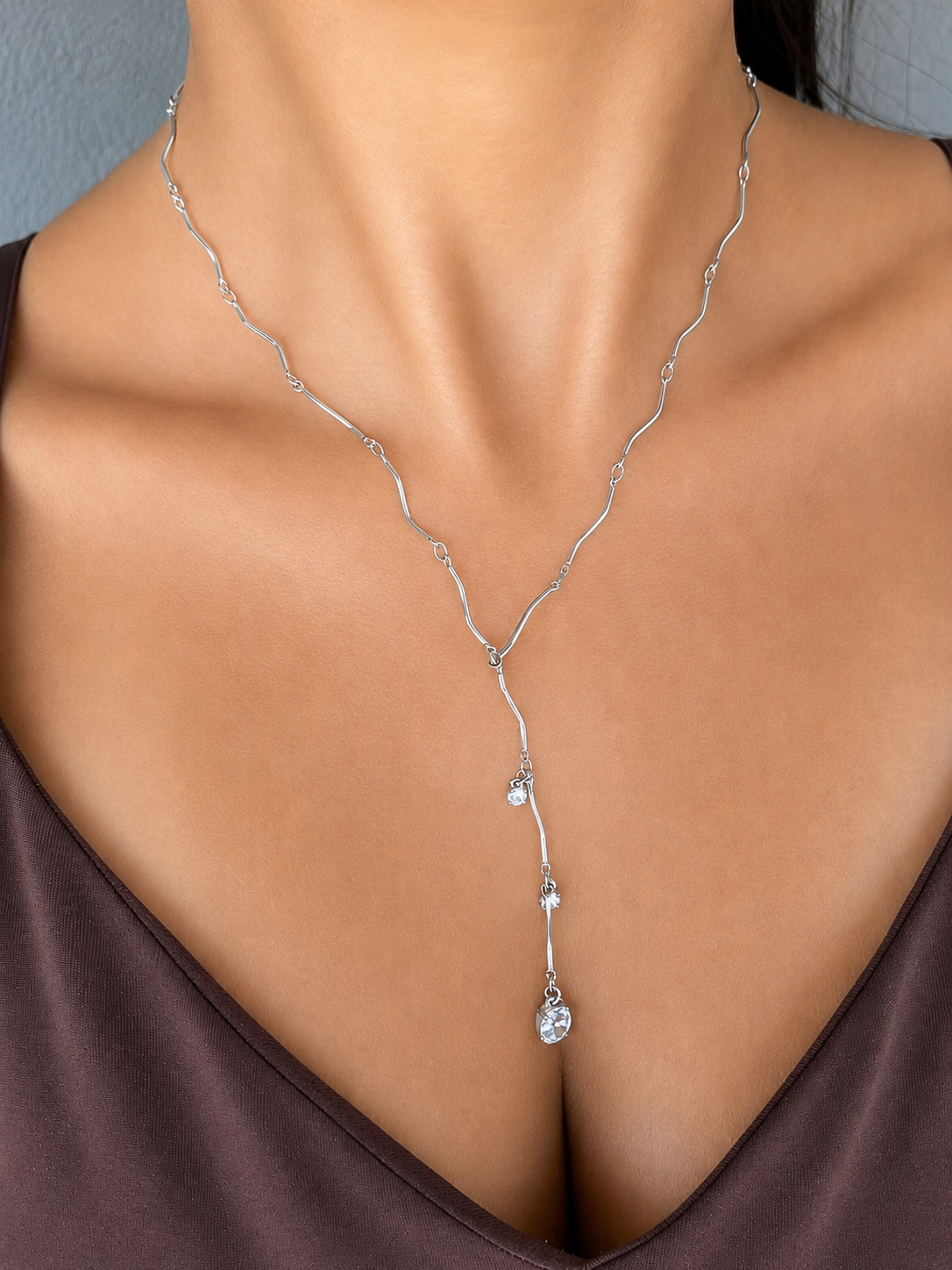 “Crystal Wave” Necklace