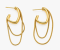 #Chain Earrings-Ανοξείδωτο Ατσάλι