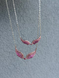 #Lilac Necklace-Aνοξείδωτο Ατσάλι