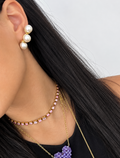 #Pearl Earrings-Aνοξείδωτο Ατσάλι