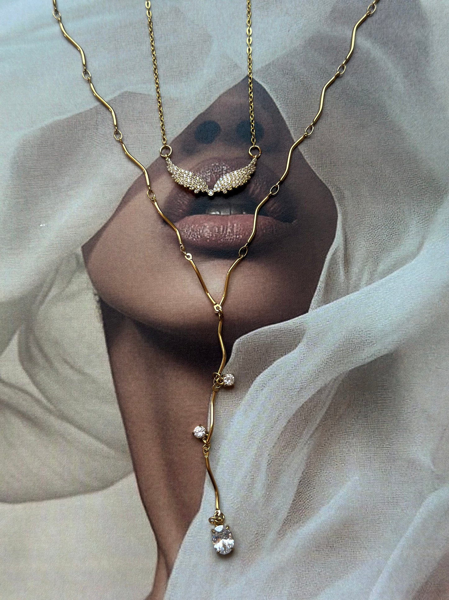 “Crystal Wave” Necklace