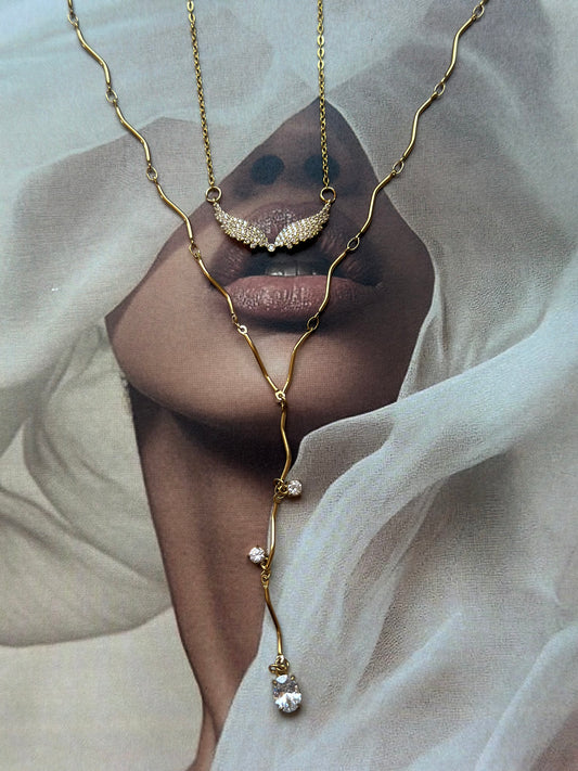 “Crystal Wave” Necklace
