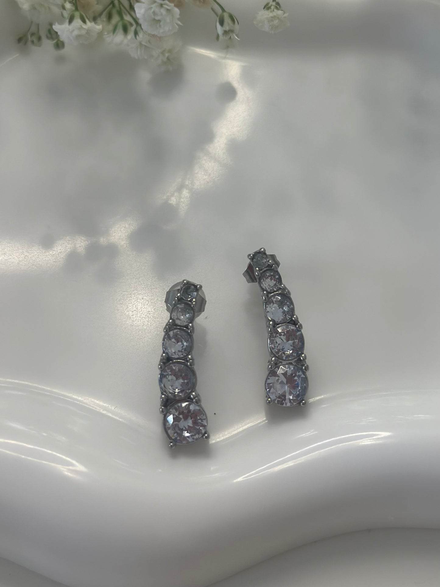 Shimmer Drop Earrings
