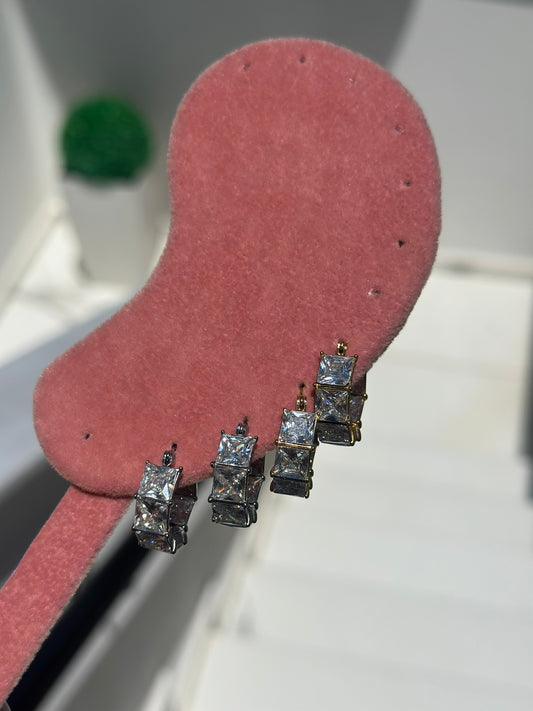 ''Sky Crystal'' Earrings