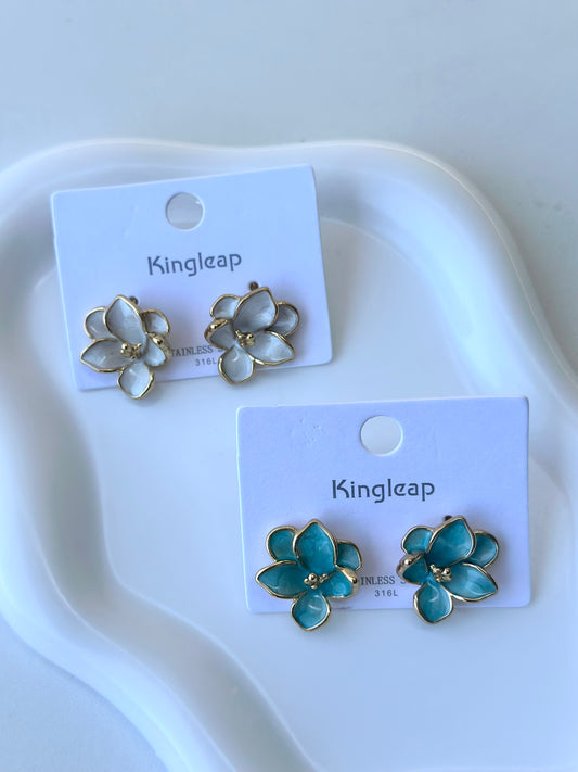 ''Flower'' Earrings