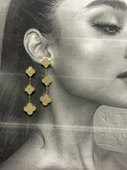 Premium Clover Earrings