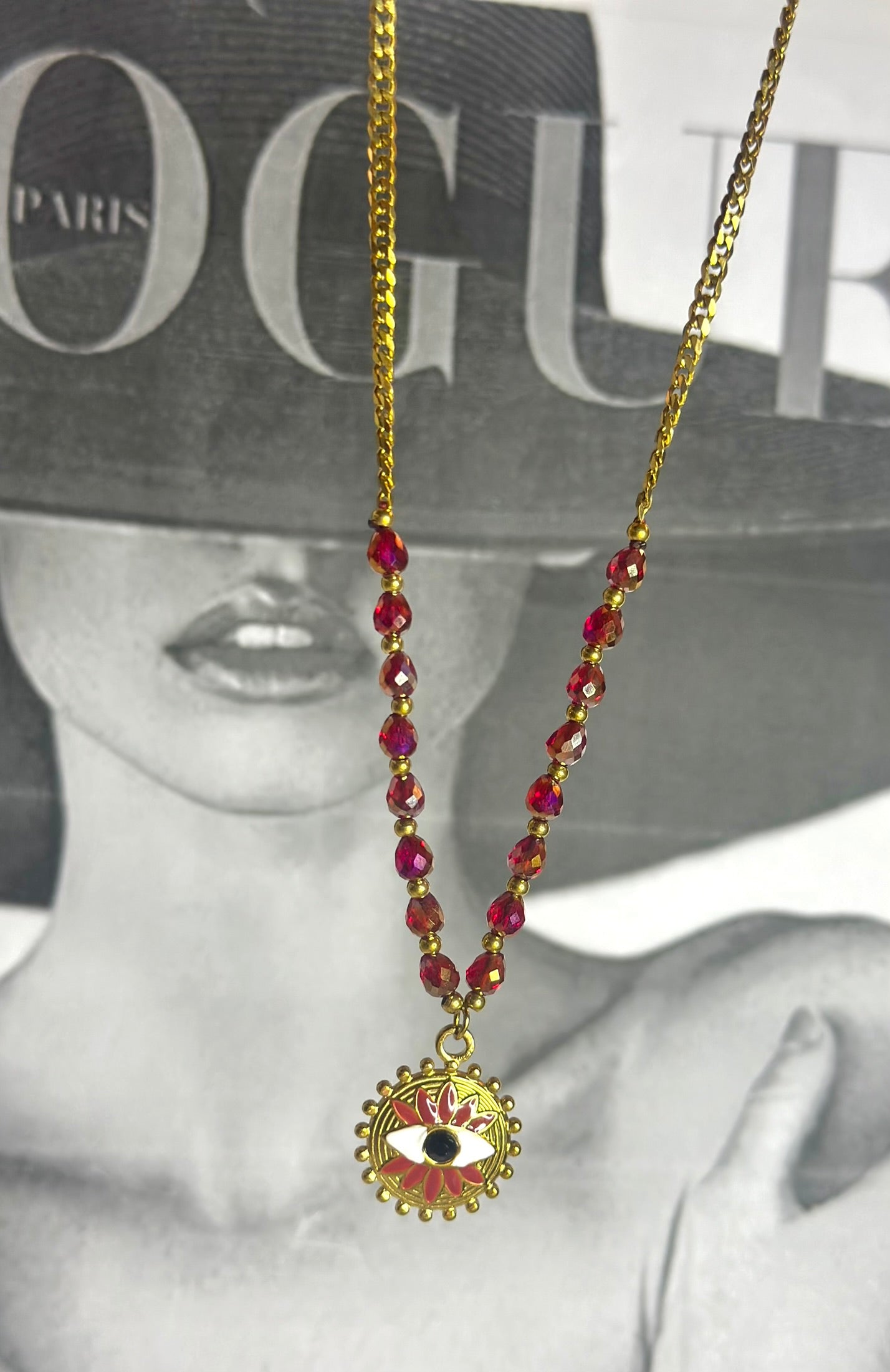 Summer Eye Necklace