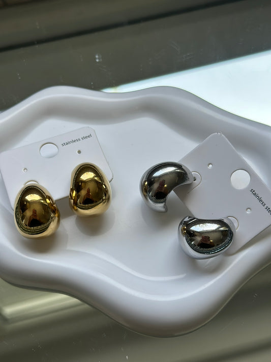 ''Moon '' Earrings